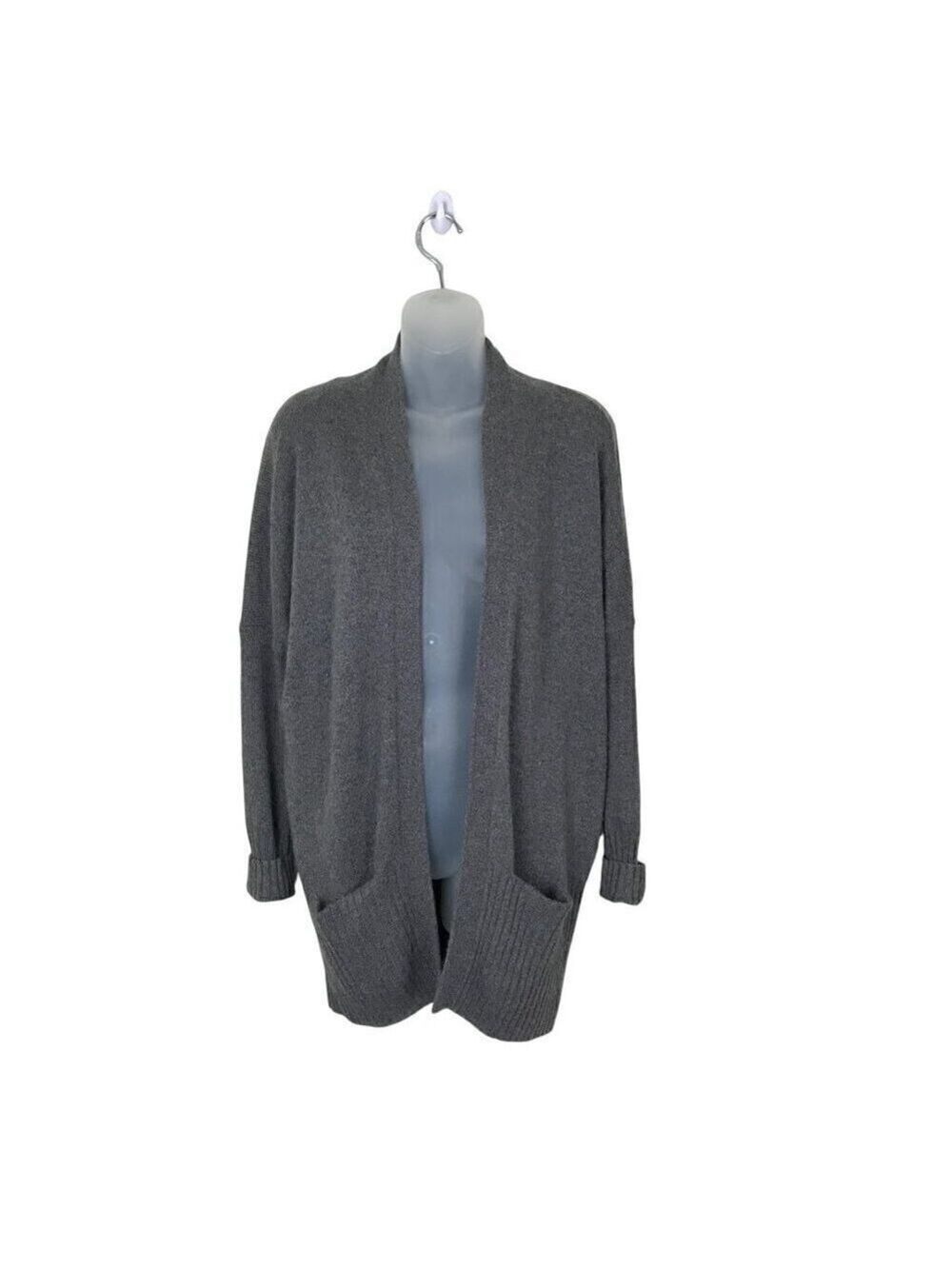 Aritzia The Group Babaton Grey Very Soft Cardigan Size S